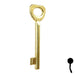 Uncut Key Blank | Bit | BD136 Flat Steel-Bit-Tubular-Key Framon Manufacturing Company, Inc