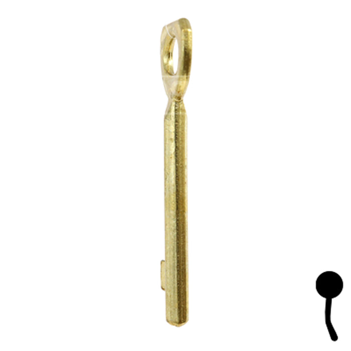 Uncut Key Blank | Bit | BD136 Flat Steel-Bit-Tubular-Key Framon Manufacturing Company, Inc