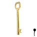 Uncut Key Blank | Bit | BD137 Flat Steel-Bit-Tubular-Key Framon Manufacturing Company, Inc