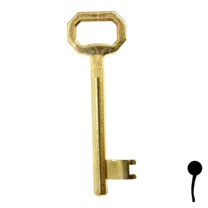 Uncut Key Blank | Bit | BD137 Flat Steel-Bit-Tubular-Key Framon Manufacturing Company, Inc