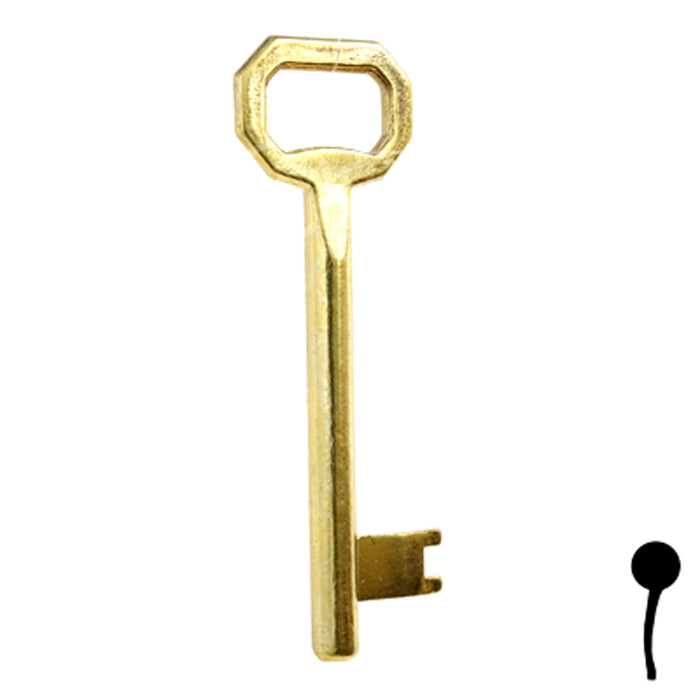 Uncut Key Blank | Bit | BD137 Flat Steel-Bit-Tubular-Key Framon Manufacturing Company, Inc