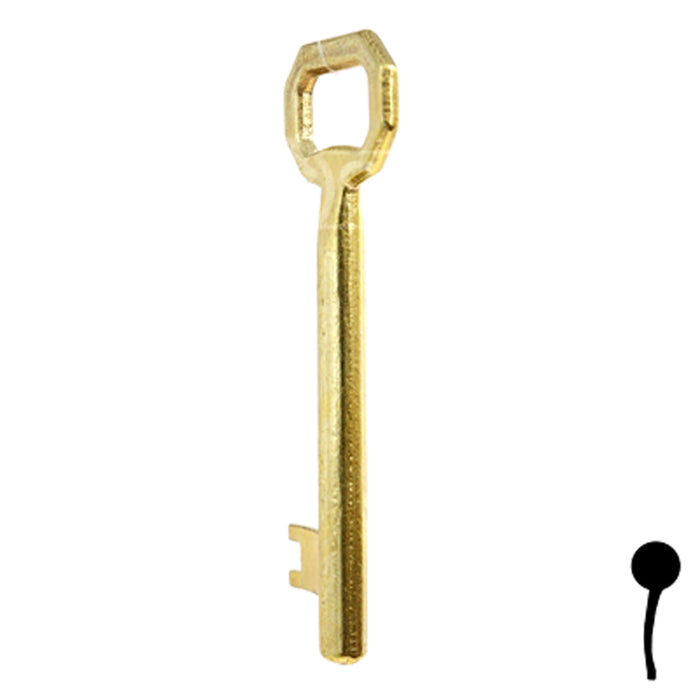 Uncut Key Blank | Bit | BD137 Flat Steel-Bit-Tubular-Key Framon Manufacturing Company, Inc