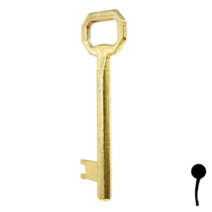 Uncut Key Blank | Bit | BD137 Flat Steel-Bit-Tubular-Key Framon Manufacturing Company, Inc