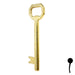 Uncut Key Blank | Bit | BD137 Flat Steel-Bit-Tubular-Key Framon Manufacturing Company, Inc