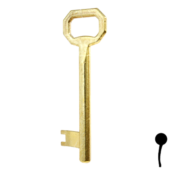 Uncut Key Blank | Bit | BD137 Flat Steel-Bit-Tubular-Key Framon Manufacturing Company, Inc