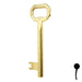 Uncut Key Blank | Bit | BD137 Flat Steel-Bit-Tubular-Key Framon Manufacturing Company, Inc