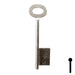 Uncut Key Blank | Bit | BD144 Flat Steel-Bit-Tubular-Key Framon Manufacturing Company, Inc