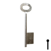 Uncut Key Blank | Bit | BD144 Flat Steel-Bit-Tubular-Key Framon Manufacturing Company, Inc