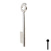 Uncut Key Blank | Bit | BD144 Flat Steel-Bit-Tubular-Key Framon Manufacturing Company, Inc