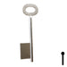 Uncut Key Blank | Bit | BD144 Flat Steel-Bit-Tubular-Key Framon Manufacturing Company, Inc