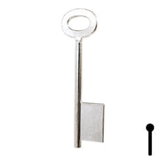 Uncut Key Blank | Bit | BD144 Flat Steel-Bit-Tubular-Key Framon Manufacturing Company, Inc