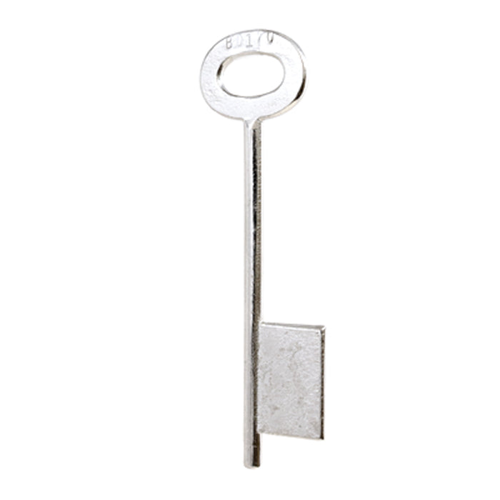 Uncut Key Blank | Bit | BD170 Flat Steel-Bit-Tubular-Key Framon Manufacturing Company, Inc