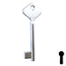 Uncut Key Blank | Bit | BD205 Flat Steel-Bit-Tubular-Key Framon Manufacturing Company, Inc