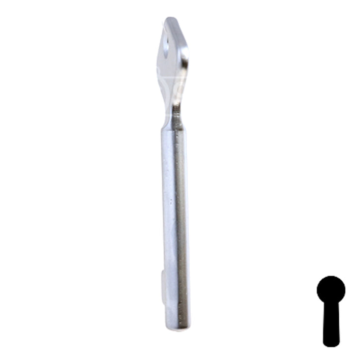 Uncut Key Blank | Bit | BD205 Flat Steel-Bit-Tubular-Key Framon Manufacturing Company, Inc