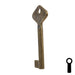 Uncut Key Blank | Bit | BD206 Flat Steel-Bit-Tubular-Key Framon Manufacturing Company, Inc