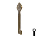 Uncut Key Blank | Bit | BD206 Flat Steel-Bit-Tubular-Key Framon Manufacturing Company, Inc