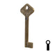 Uncut Key Blank | Bit | BD206 Flat Steel-Bit-Tubular-Key Framon Manufacturing Company, Inc