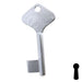 Uncut Key Blank | Bit | BD207 Flat Steel-Bit-Tubular-Key Framon Manufacturing Company, Inc