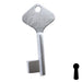 Uncut Key Blank | Bit | BD207 Flat Steel-Bit-Tubular-Key Framon Manufacturing Company, Inc