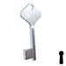 Uncut Key Blank | Bit | BD207 Flat Steel-Bit-Tubular-Key Framon Manufacturing Company, Inc