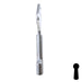 Uncut Key Blank | Bit | BD207 Flat Steel-Bit-Tubular-Key Framon Manufacturing Company, Inc