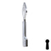 Uncut Key Blank | Bit | BD207 Flat Steel-Bit-Tubular-Key Framon Manufacturing Company, Inc