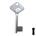 Uncut Key Blank | Bit | BD207 Flat Steel-Bit-Tubular-Key Framon Manufacturing Company, Inc