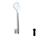 Uncut Key Blank | Bit | BD208 Flat Steel-Bit-Tubular-Key Framon Manufacturing Company, Inc