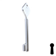 Uncut Key Blank | Bit | BD208 Flat Steel-Bit-Tubular-Key Framon Manufacturing Company, Inc