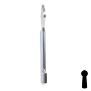 Uncut Key Blank | Bit | BD208 Flat Steel-Bit-Tubular-Key Framon Manufacturing Company, Inc