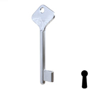 Uncut Key Blank | Bit | BD208 Flat Steel-Bit-Tubular-Key Framon Manufacturing Company, Inc