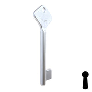 Uncut Key Blank | Bit | BD208 Flat Steel-Bit-Tubular-Key Framon Manufacturing Company, Inc