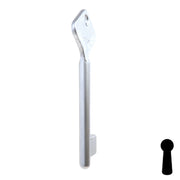 Uncut Key Blank | Bit | BD208 Flat Steel-Bit-Tubular-Key Framon Manufacturing Company, Inc