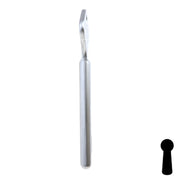 Uncut Key Blank | Bit | BD208 Flat Steel-Bit-Tubular-Key Framon Manufacturing Company, Inc