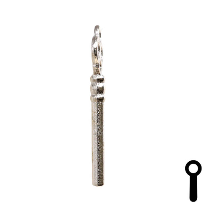 Uncut Key Blank | Bit Key | 21B Flat Steel-Bit-Tubular-Key Ilco