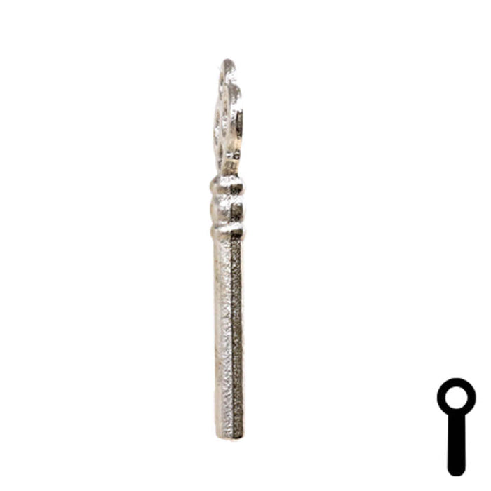 Uncut Key Blank | Bit Key | 21B Flat Steel-Bit-Tubular-Key Ilco