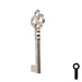 Uncut Key Blank | Bit Key | 21B Flat Steel-Bit-Tubular-Key Ilco