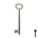 Uncut Key Blank | Bit Key | 49B Flat Steel-Bit-Tubular-Key Ilco