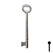 Uncut Key Blank | Bit Key | 49B Flat Steel-Bit-Tubular-Key Ilco