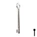 Uncut Key Blank | Bit Key | 49B Flat Steel-Bit-Tubular-Key Ilco