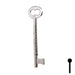 Uncut Key Blank | Bit Key | 49B Flat Steel-Bit-Tubular-Key Ilco