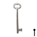 Uncut Key Blank | Bit Key | 49B Flat Steel-Bit-Tubular-Key Ilco