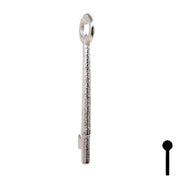 Uncut Key Blank | Bit Key | 49B Flat Steel-Bit-Tubular-Key Ilco