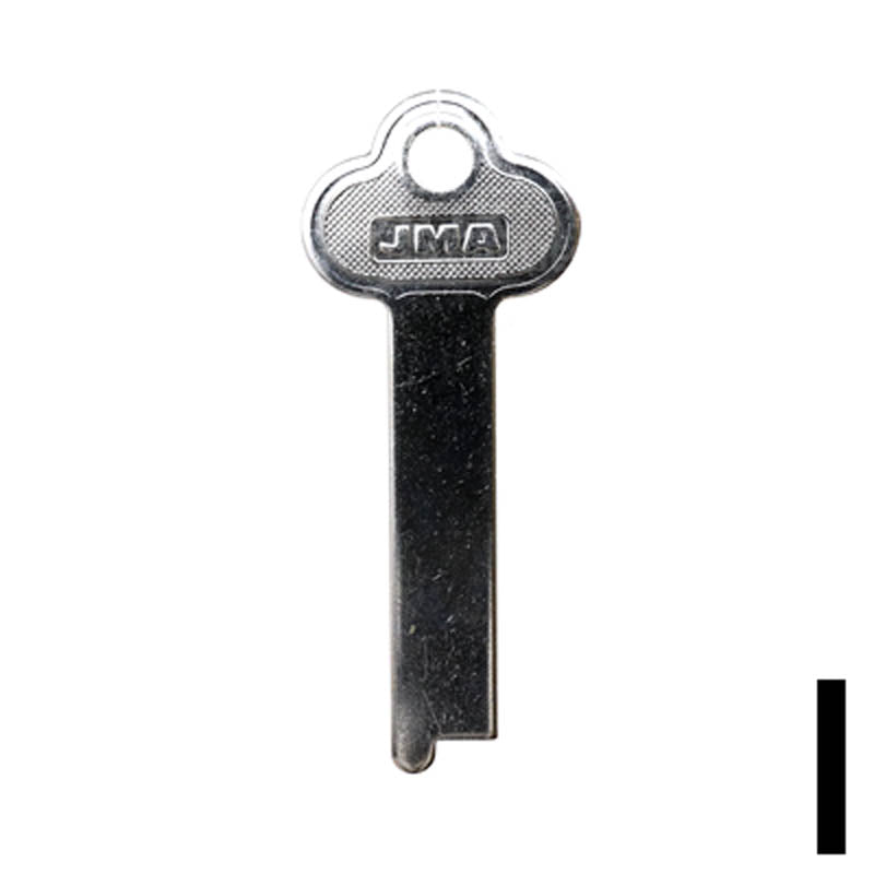 Uncut Key Blank | Diebold | DIE-1 Flat Steel-Bit-Tubular-Key JMA USA