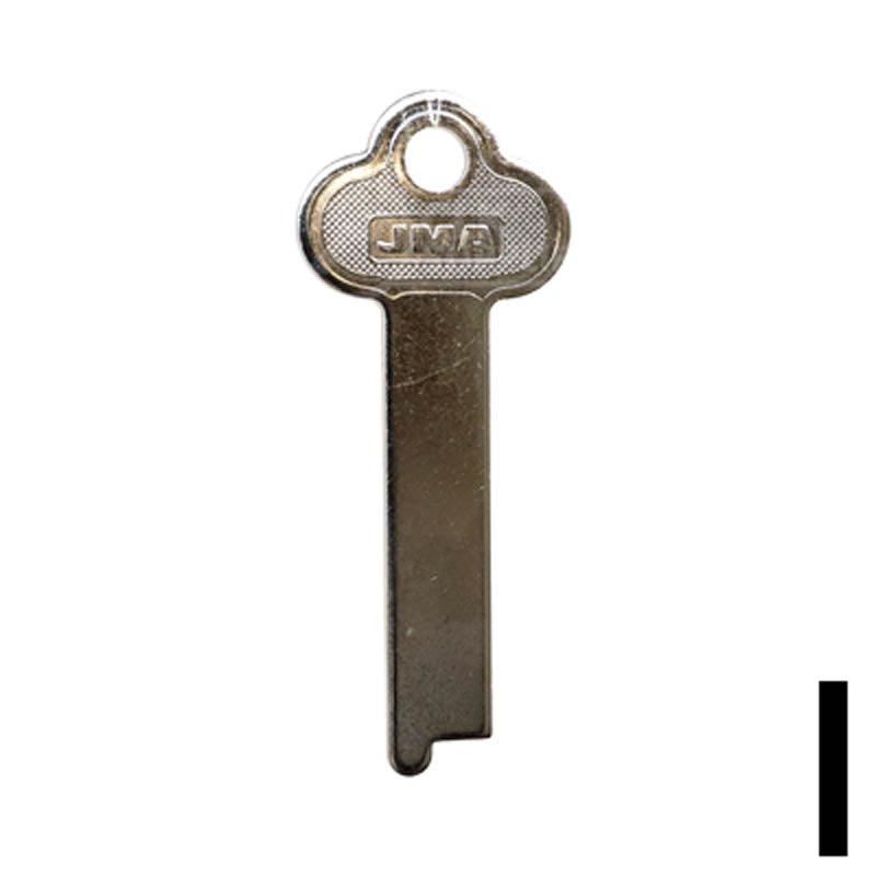 Uncut Key Blank | Diebold | DIE-1 Flat Steel-Bit-Tubular-Key JMA USA