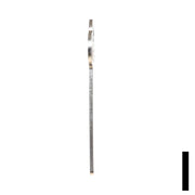 Uncut Key Blank | Diebold | DIE-1 Flat Steel-Bit-Tubular-Key JMA USA