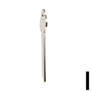 Uncut Key Blank | Diebold | DIE-1 Flat Steel-Bit-Tubular-Key JMA USA