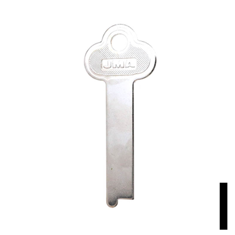 Uncut Key Blank | Diebold | DIE-1 Flat Steel-Bit-Tubular-Key JMA USA