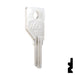 Uncut Key Blank | Dominion Lock | 1866, DO3 Flat Steel-Bit-Tubular-Key Ilco