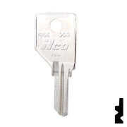 Uncut Key Blank | Dominion Lock | 1866, DO3 Flat Steel-Bit-Tubular-Key Ilco